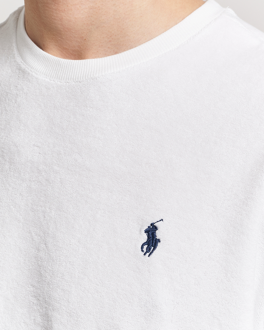 Homme | T-shirts | Polo Ralph Lauren | Terry Cotton T-Shirt White