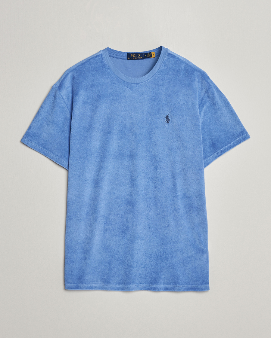Homme | T-shirts | Polo Ralph Lauren | Terry Cotton T-Shirt Harbor Island Blue
