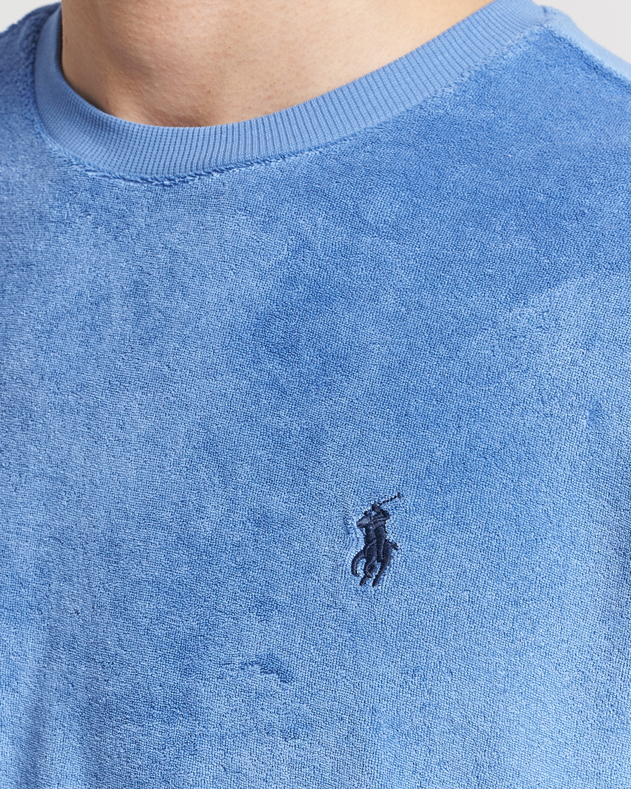 Homme | T-shirts | Polo Ralph Lauren | Terry Cotton T-Shirt Harbor Island Blue