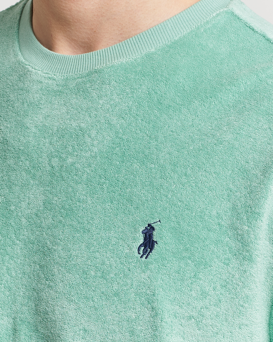 Homme | T-shirts | Polo Ralph Lauren | Terry Cotton T-Shirt Celadon