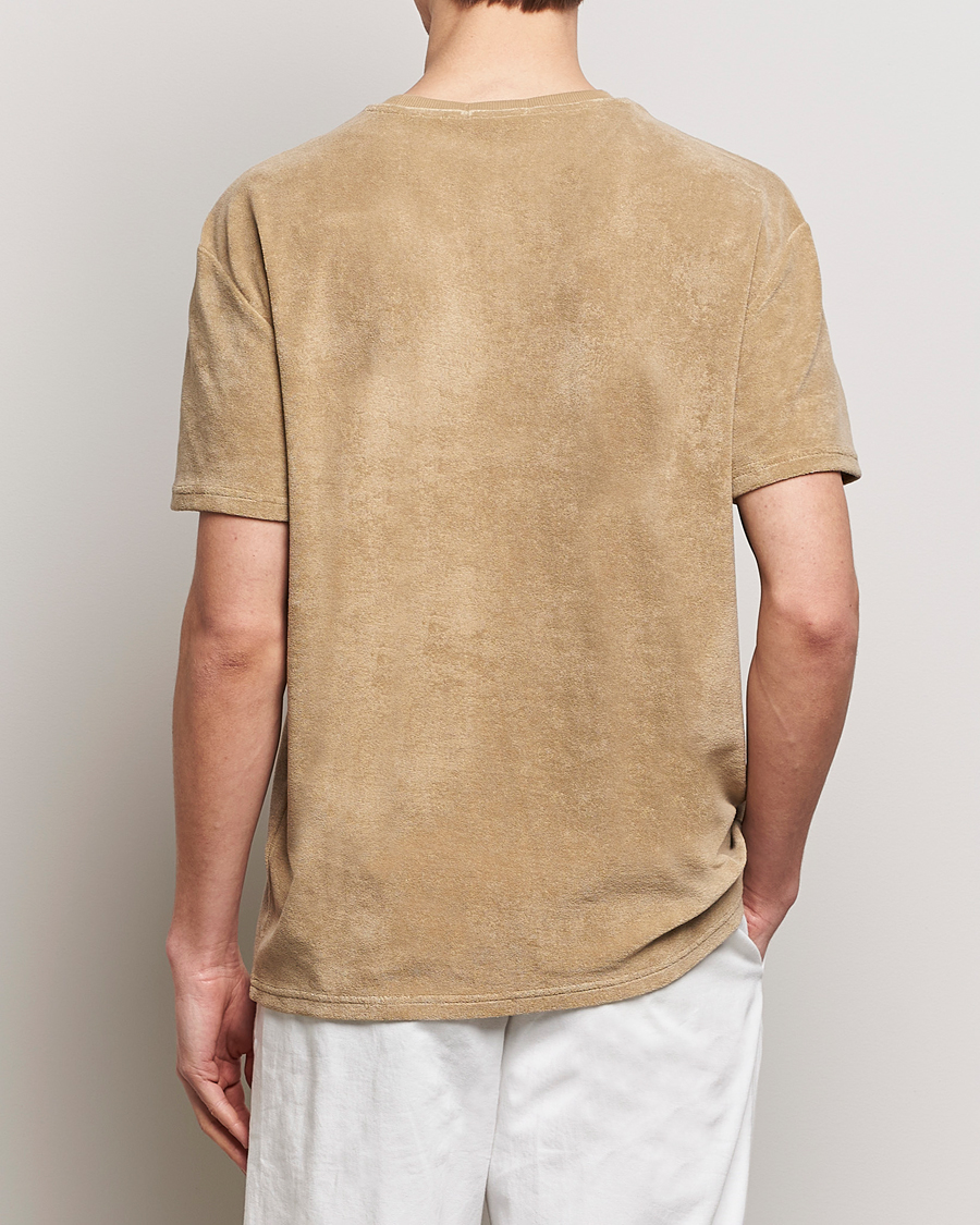 Homme | T-shirts | Polo Ralph Lauren | Terry Cotton T-Shirt Coastal Beige