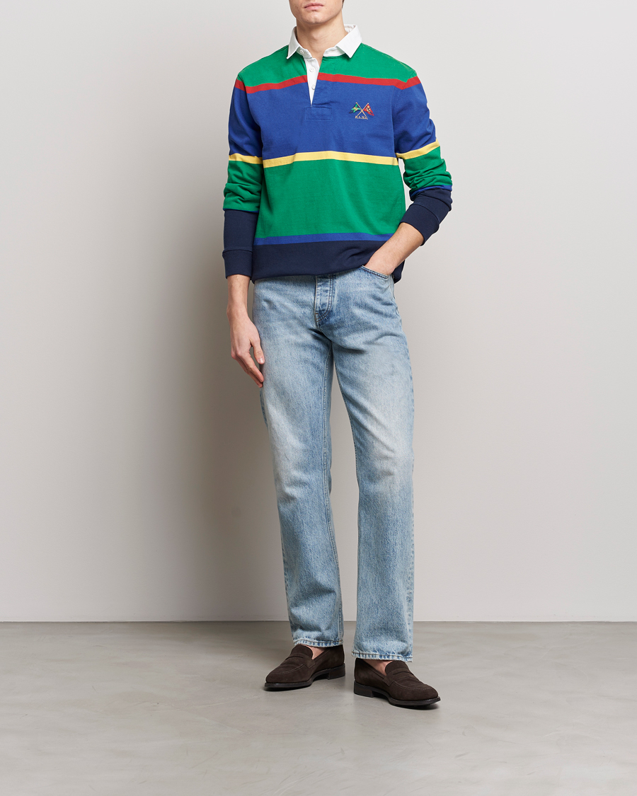 Homme | Pulls Et Tricots | Polo Ralph Lauren | Striped Rugby Sweatshirt Multi