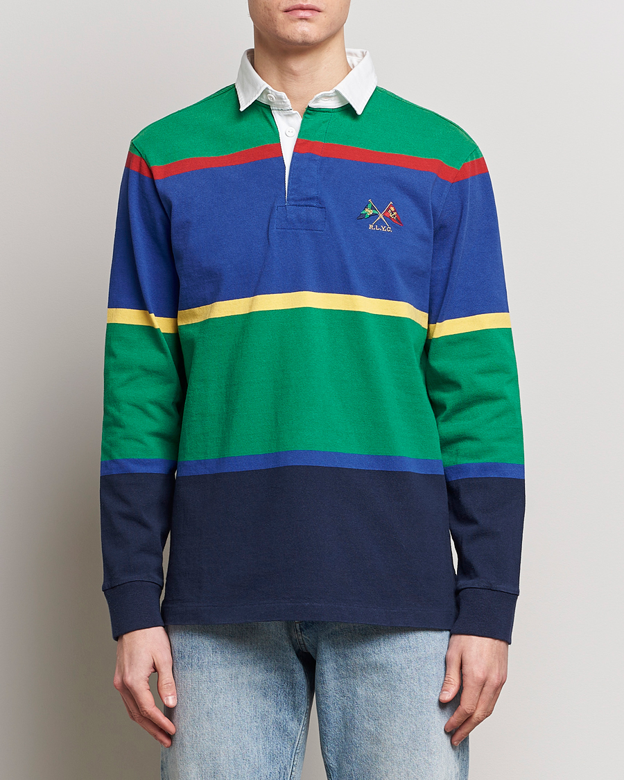 Homme |  | Polo Ralph Lauren | Striped Rugby Sweatshirt Multi