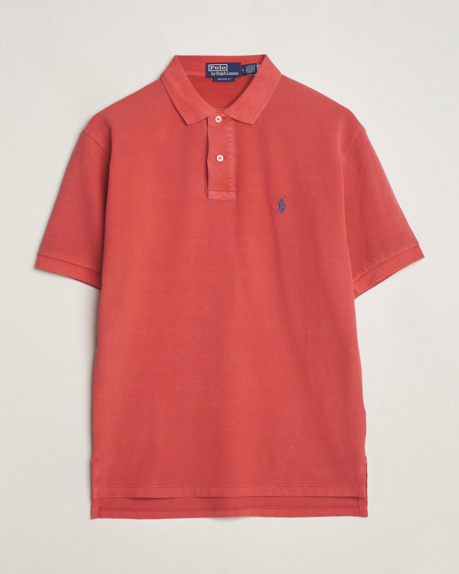 Homme | Polos | Polo Ralph Lauren | Heritage Mesh Polo Red