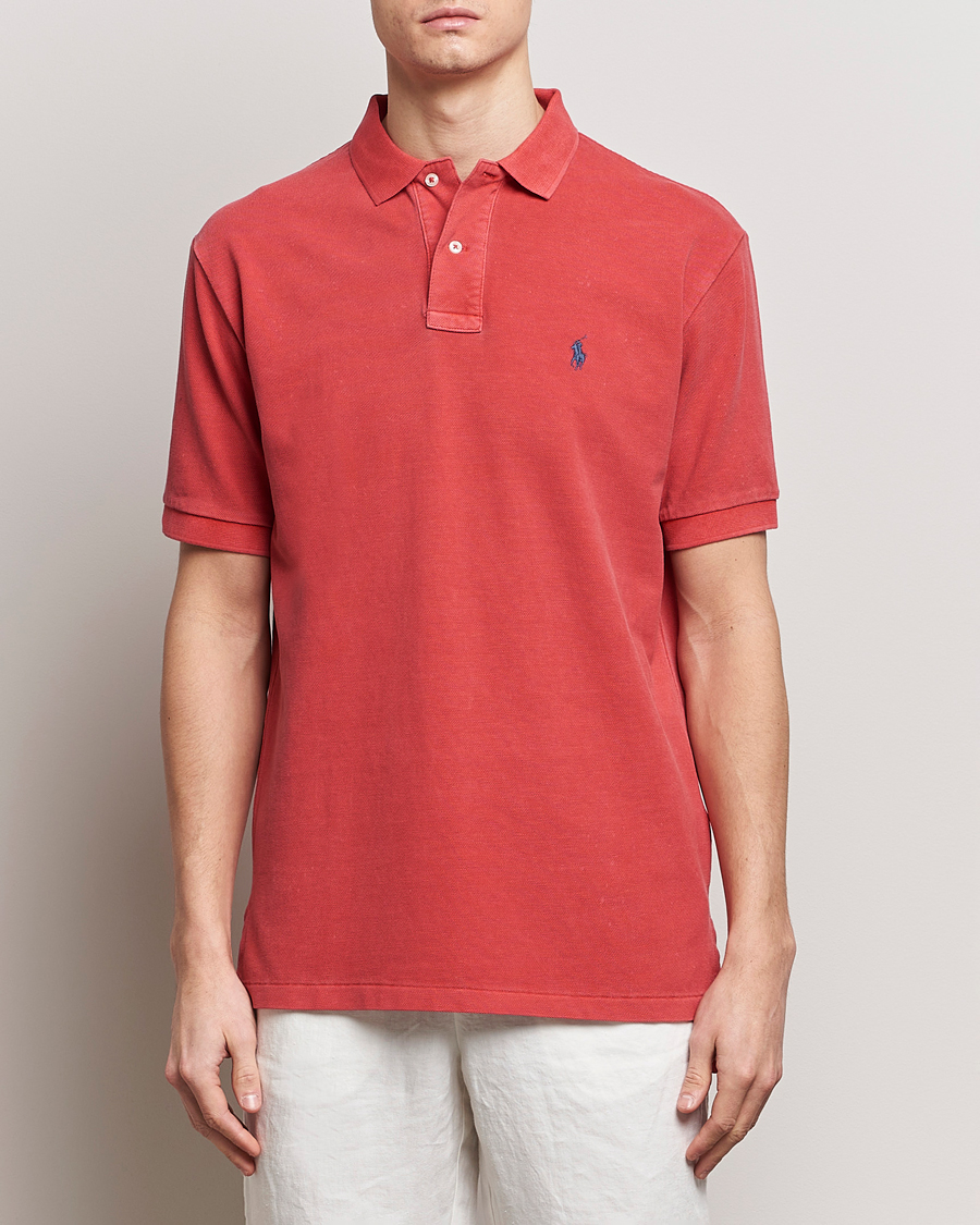Homme | Polos | Polo Ralph Lauren | Heritage Mesh Polo Red
