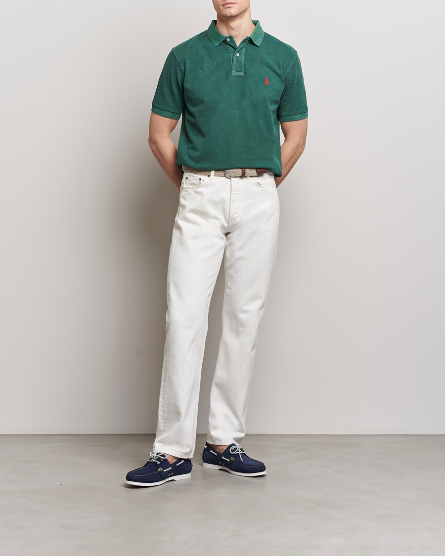 Homme | Polos | Polo Ralph Lauren | Heritage Mesh Polo Kelly Green