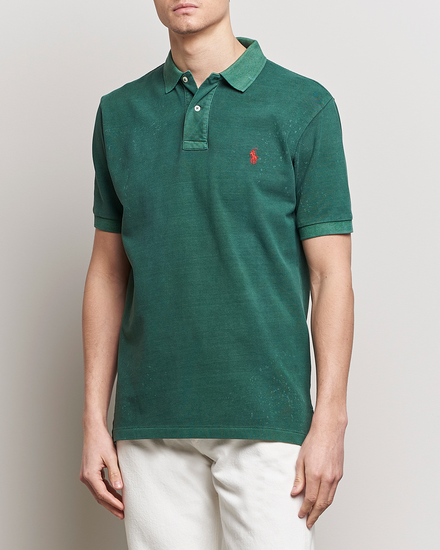 Homme | Polos À Manches Courtes | Polo Ralph Lauren | Heritage Mesh Polo Kelly Green
