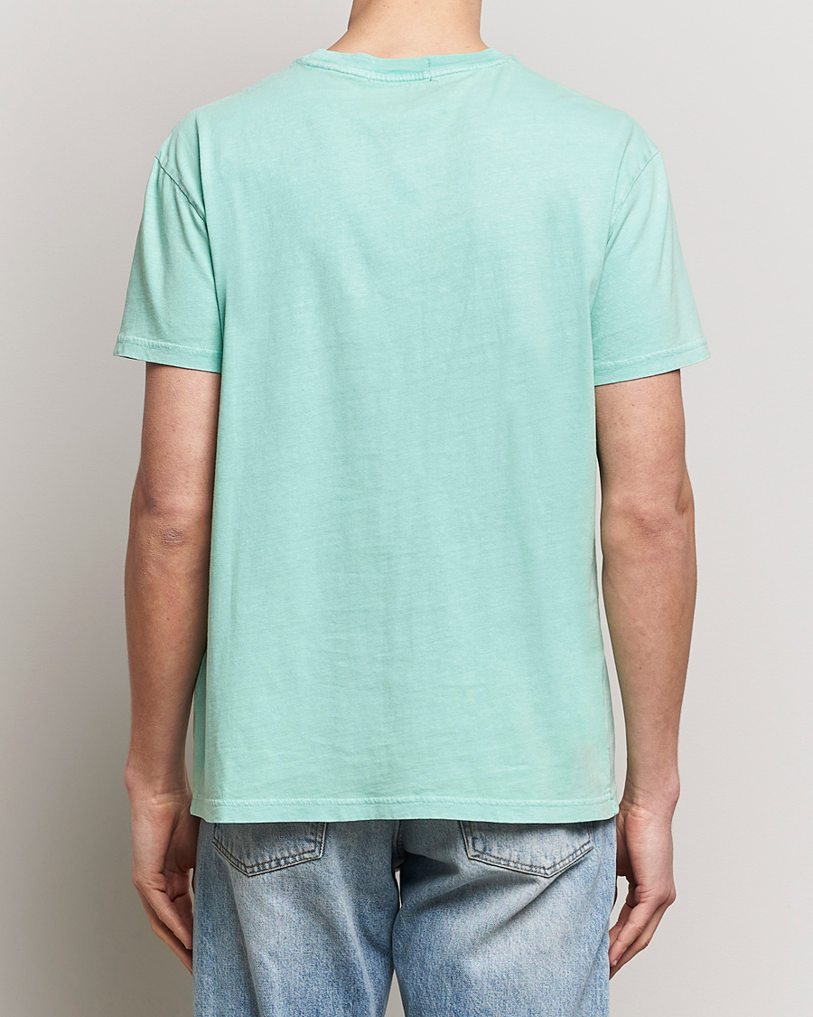 Homme | T-shirts | Polo Ralph Lauren | Cotton Linen Crew Neck T-Shirt Celadon