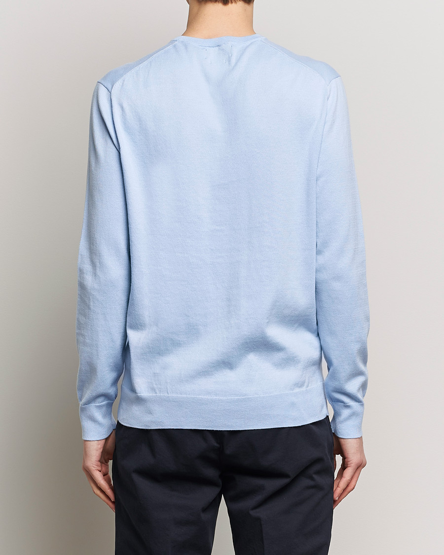 Homme | Pulls Et Tricots | Polo Ralph Lauren | Cotton Crew Neck Sweater Blue Hyacinth