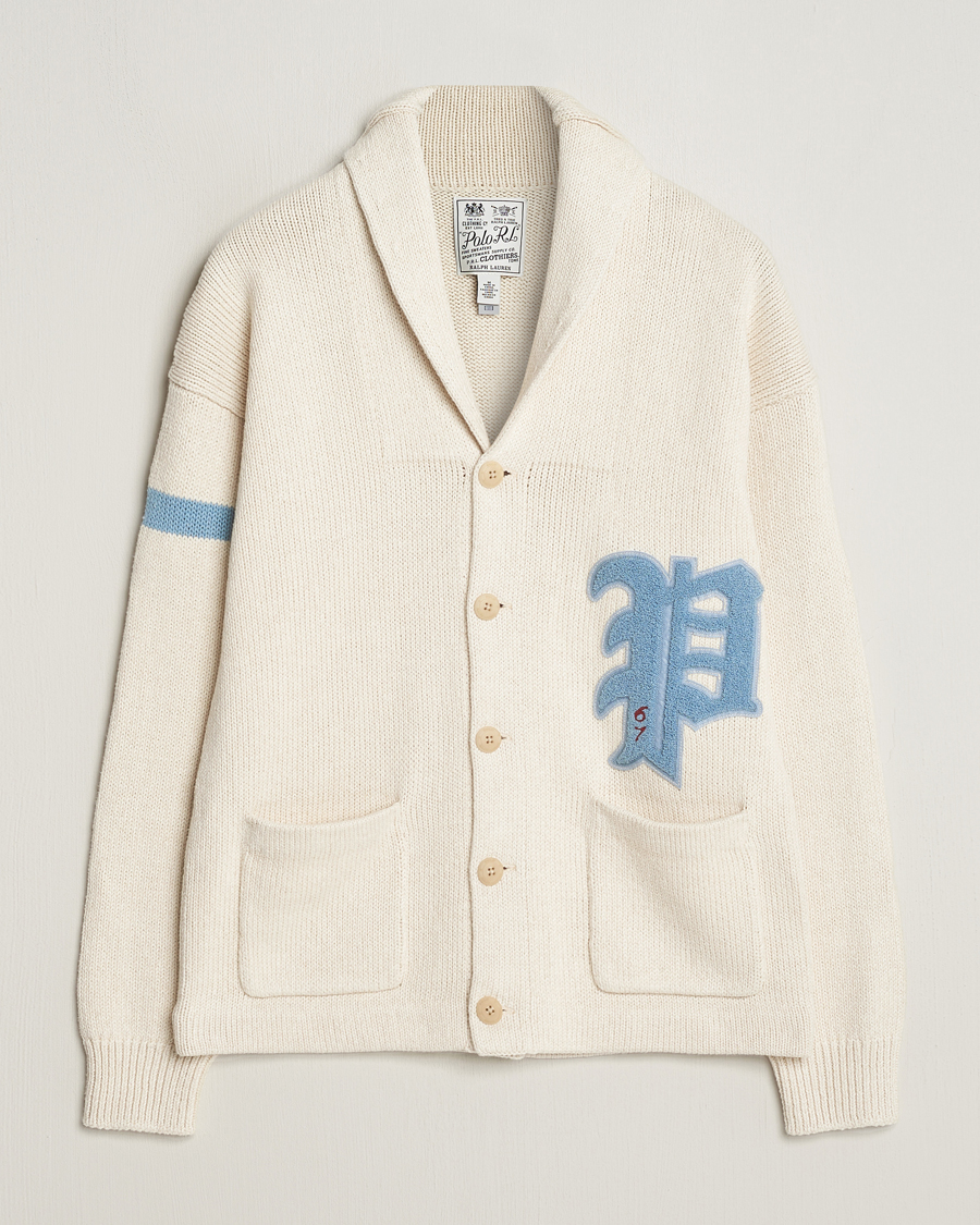 Homme | Pulls Et Tricots | Polo Ralph Lauren | Cotton/Linen Shawl Collar Cardigan Andover Cream