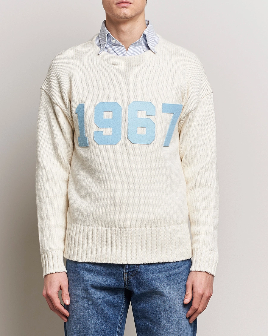 Homme | Preppy Authentic | Polo Ralph Lauren | 1967 Knitted Sweater Full Cream