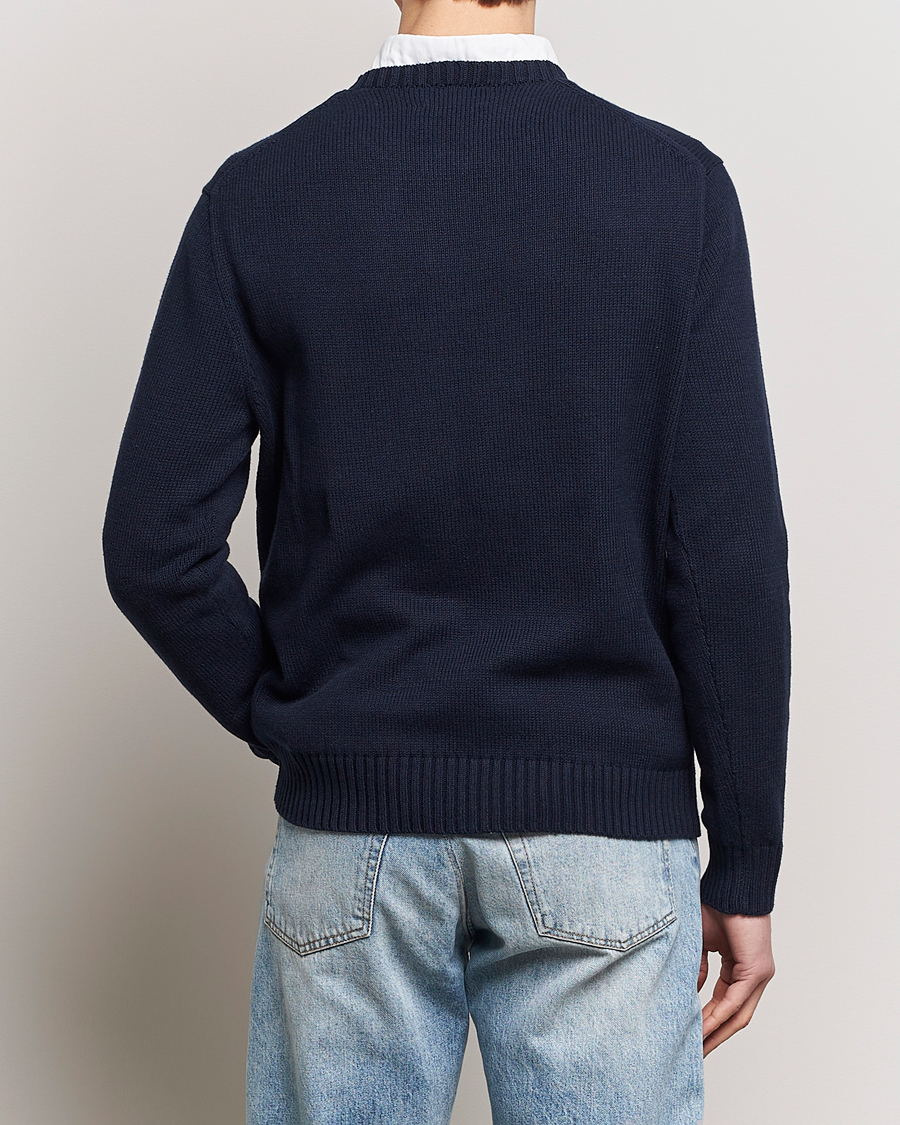 Homme | Pulls Et Tricots | Polo Ralph Lauren | Knitted Bear Sweater Aviator Navy