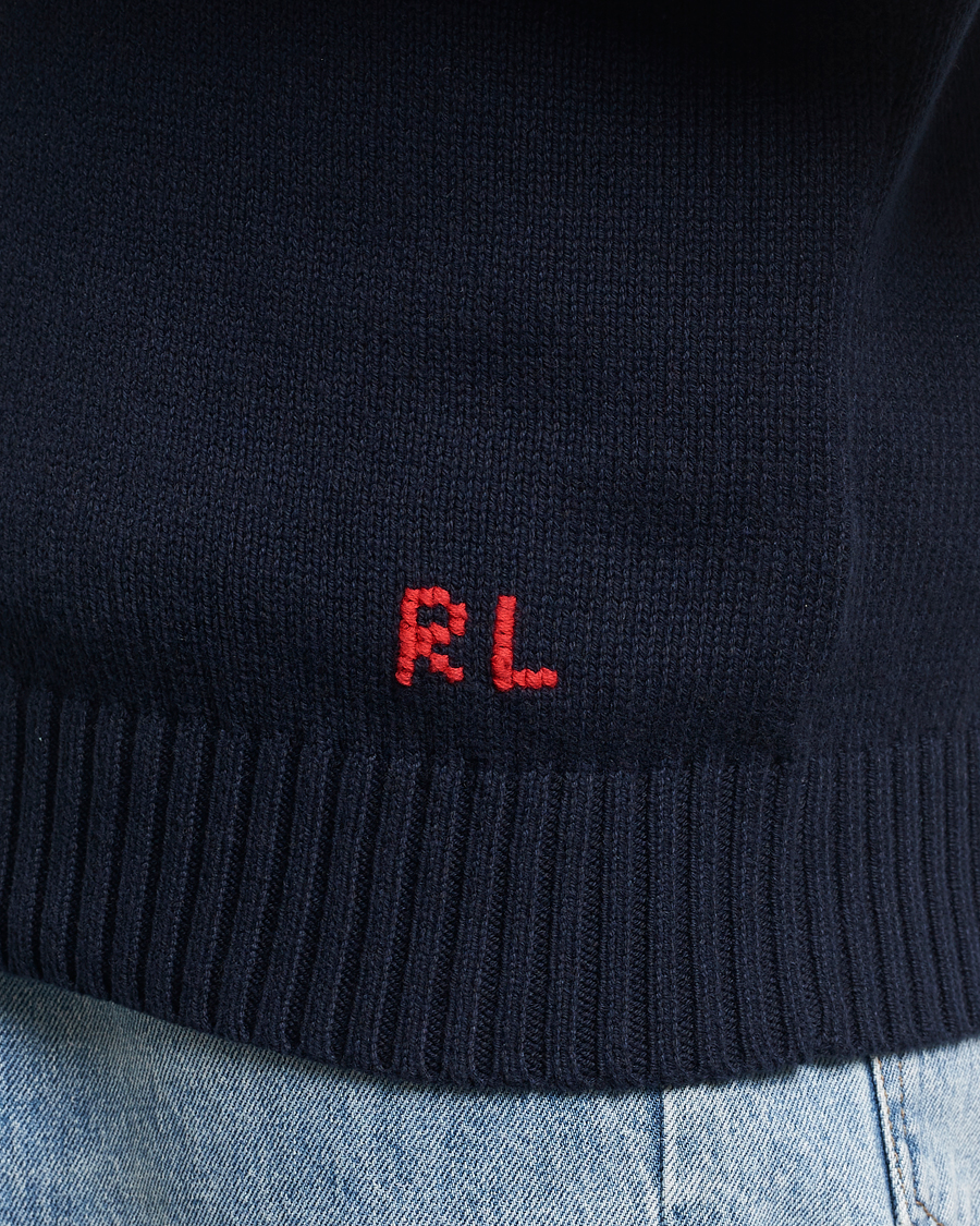 Homme | Pulls Et Tricots | Polo Ralph Lauren | Knitted Bear Sweater Aviator Navy