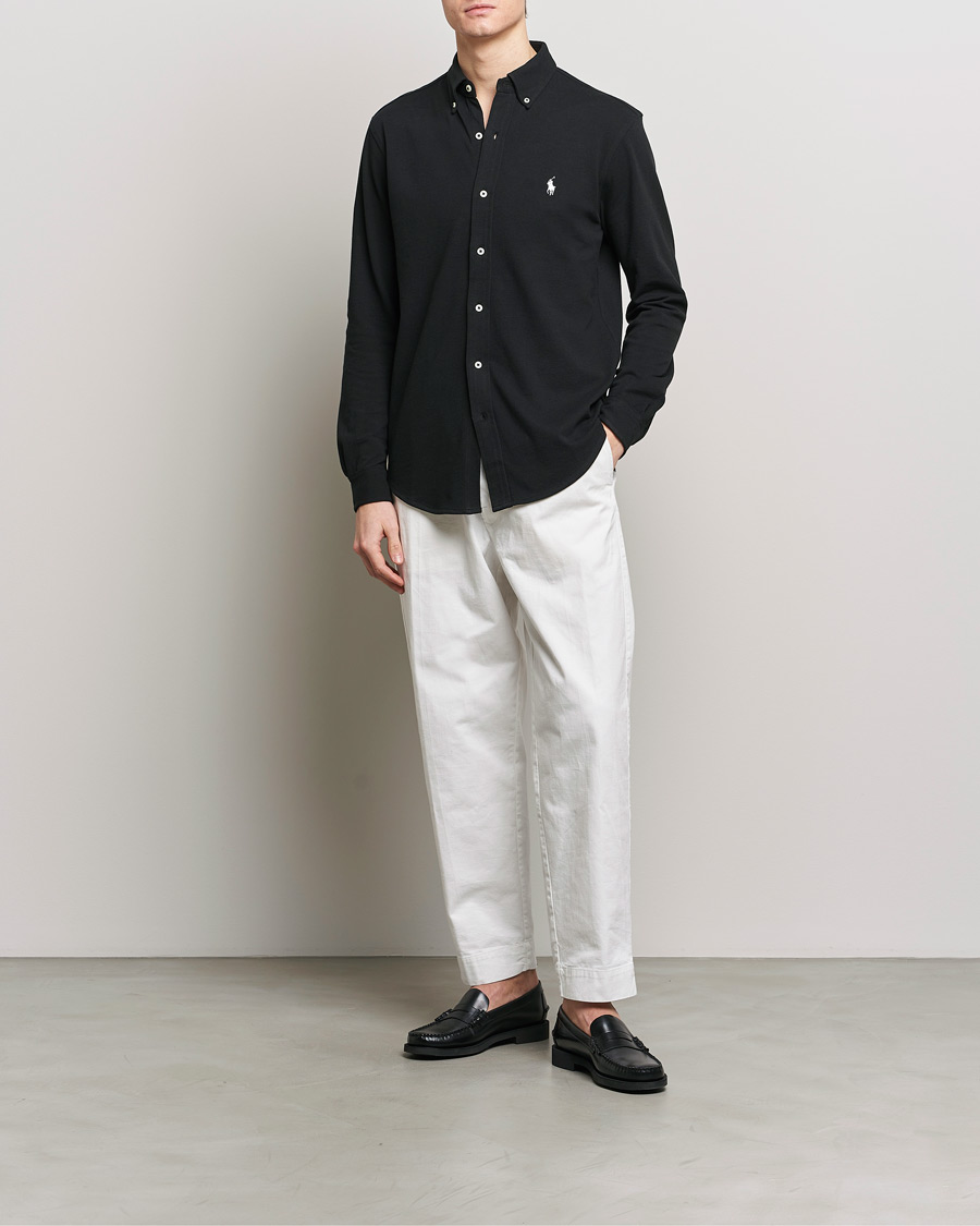 Homme | Chemises | Polo Ralph Lauren | Featherweight Mesh Shirt Polo Black