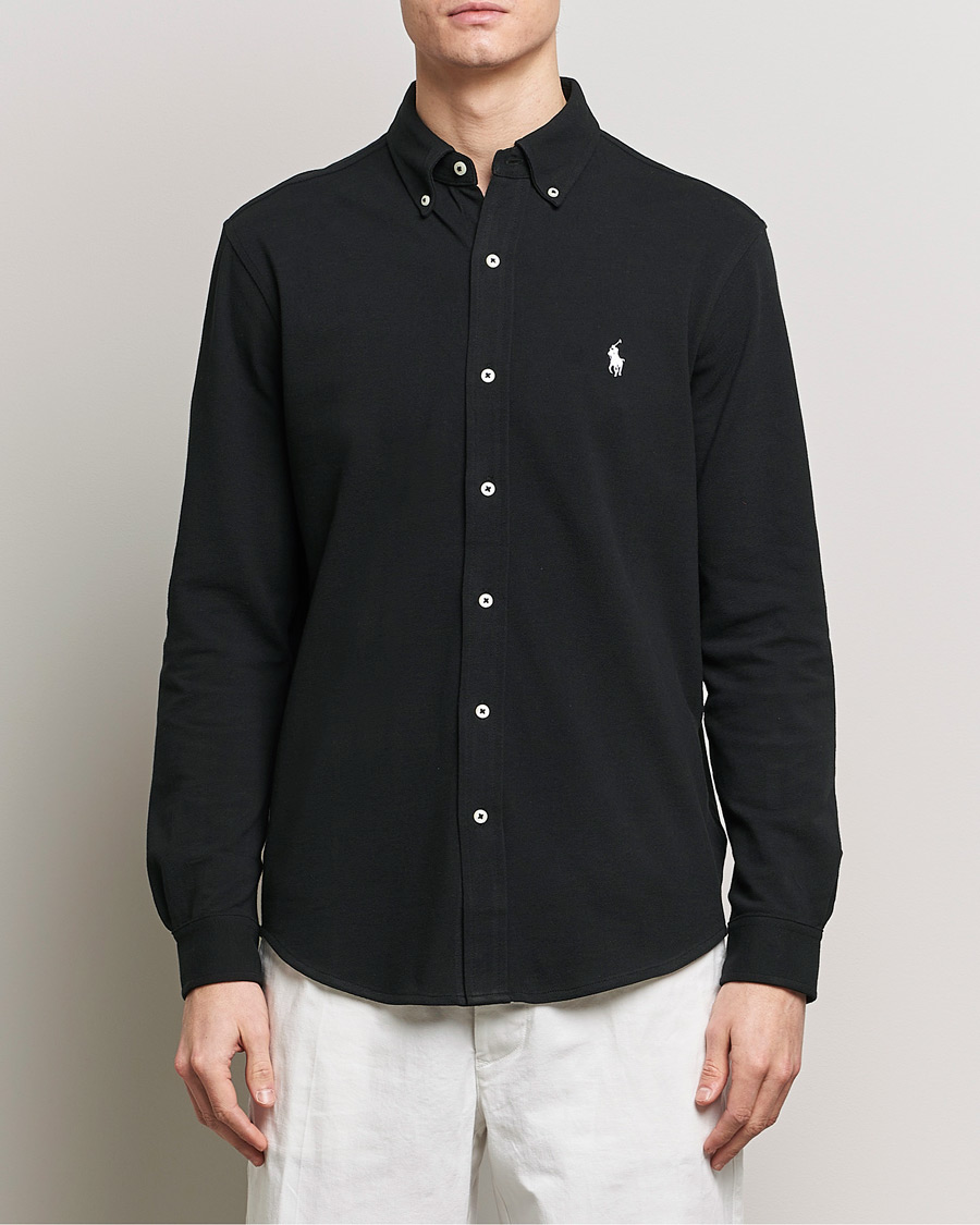 Homme | Chemises | Polo Ralph Lauren | Featherweight Mesh Shirt Polo Black