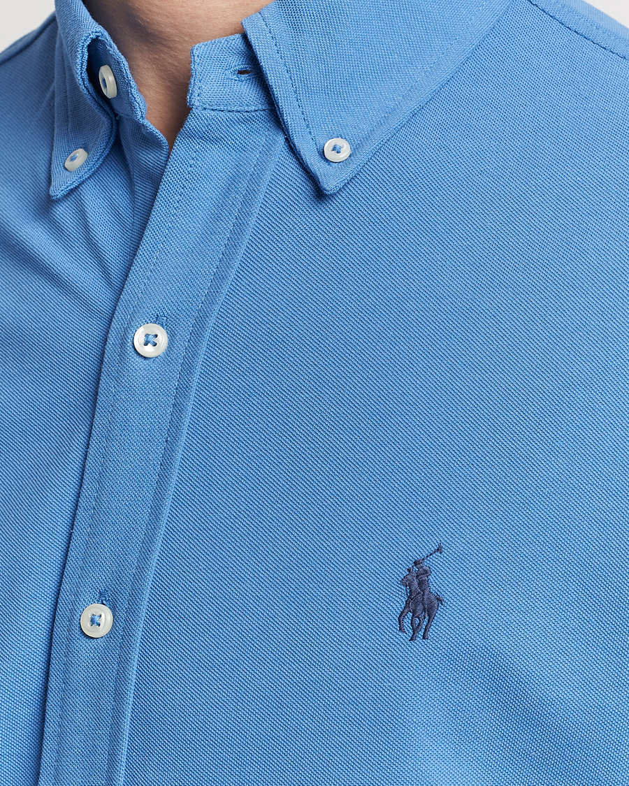 Homme | Chemises | Polo Ralph Lauren | Featherweight Mesh Shirt New England Blue