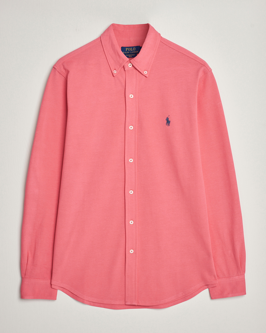 Homme | Chemises | Polo Ralph Lauren | Featherweight Mesh Shirt Pale Red