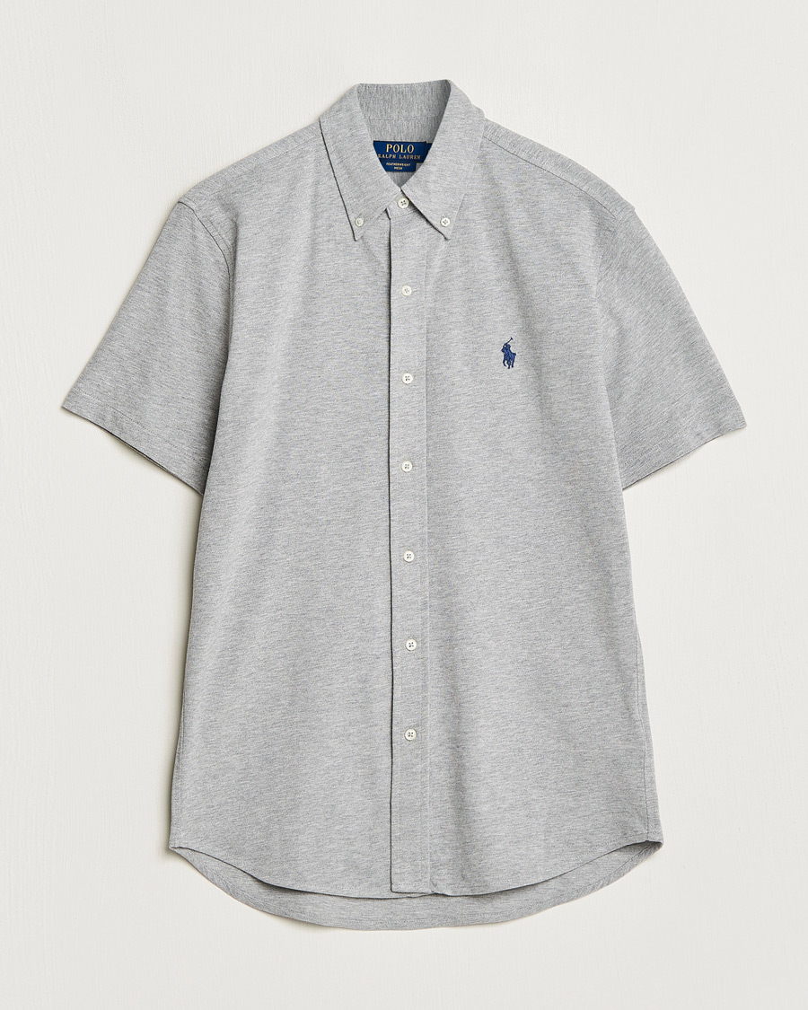 Homme | Chemises | Polo Ralph Lauren | Featherweight Mesh Short Sleeve Shirt Andover Heather