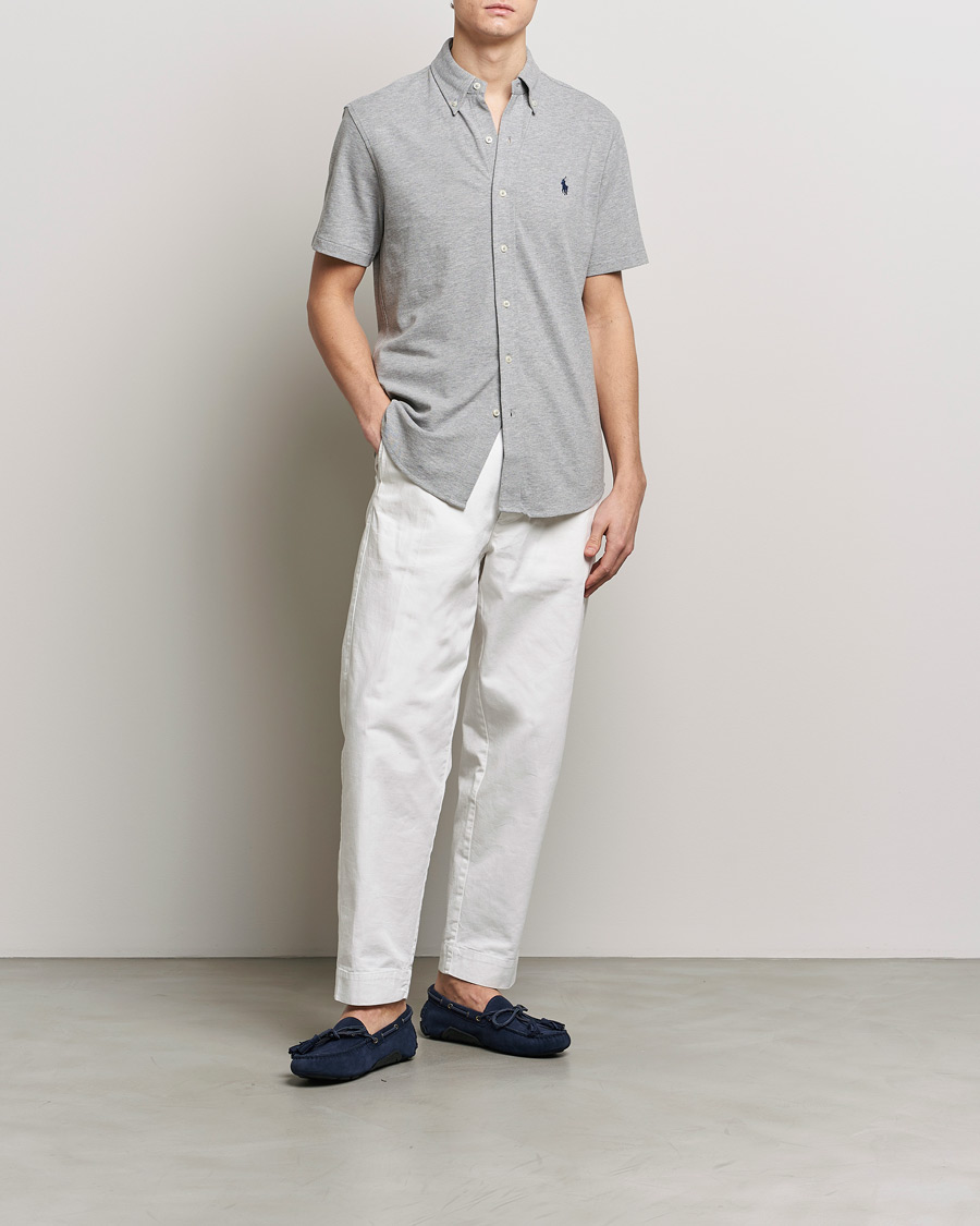 Homme | Chemises | Polo Ralph Lauren | Featherweight Mesh Short Sleeve Shirt Andover Heather