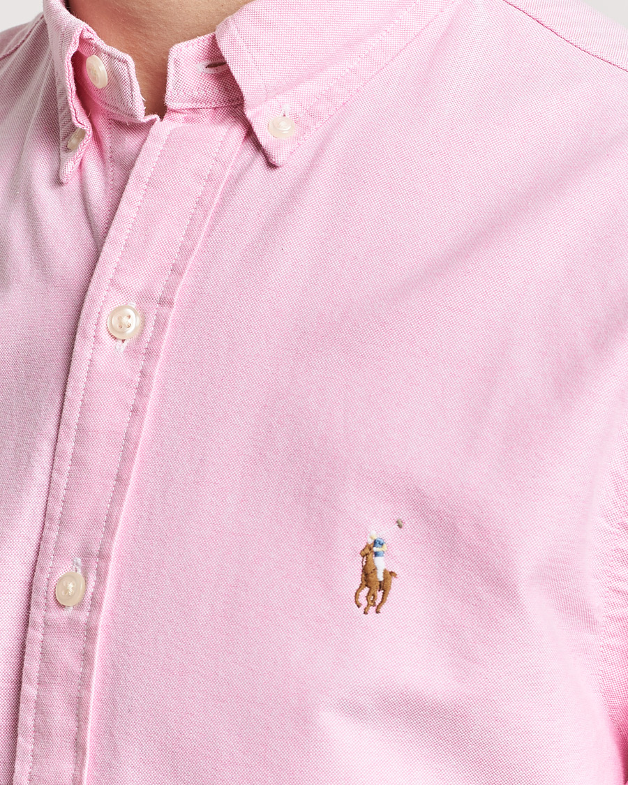 Homme | Chemises | Polo Ralph Lauren | Slim Fit Oxford Short Sleeve Shirt New Rose