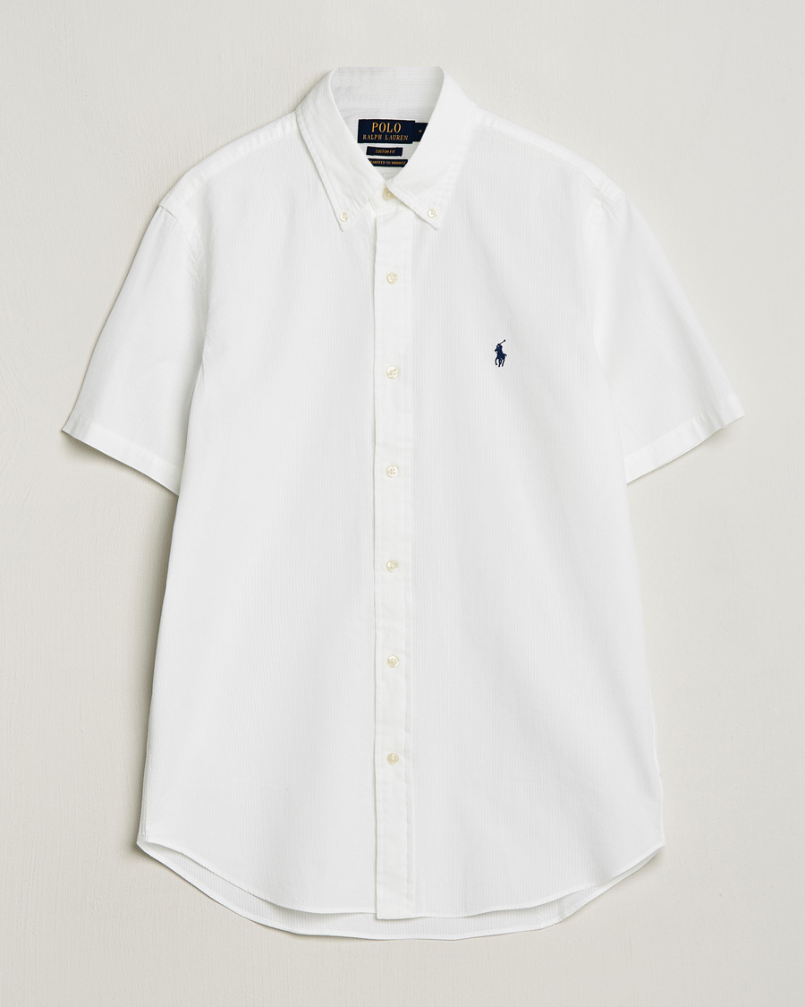 Homme | Chemises | Polo Ralph Lauren | Seersucker Short Sleeve Shirt White