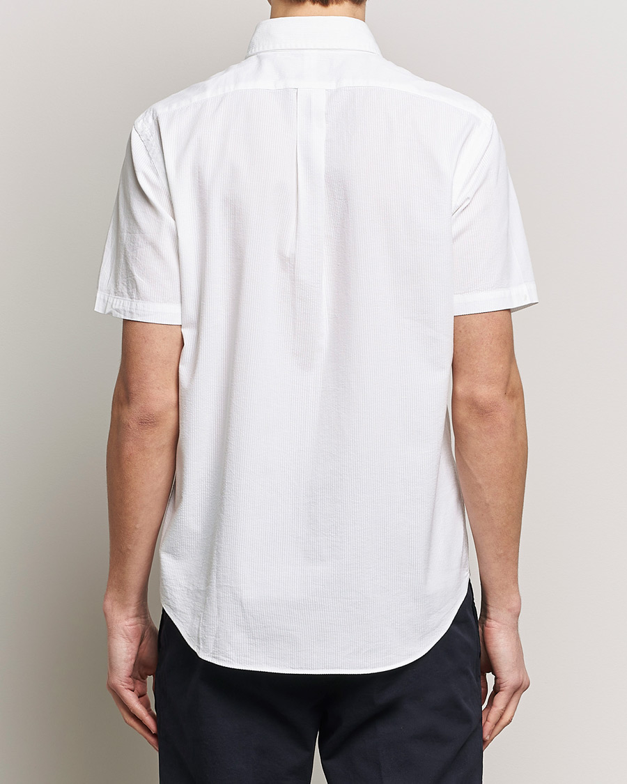 Homme | Chemises | Polo Ralph Lauren | Seersucker Short Sleeve Shirt White
