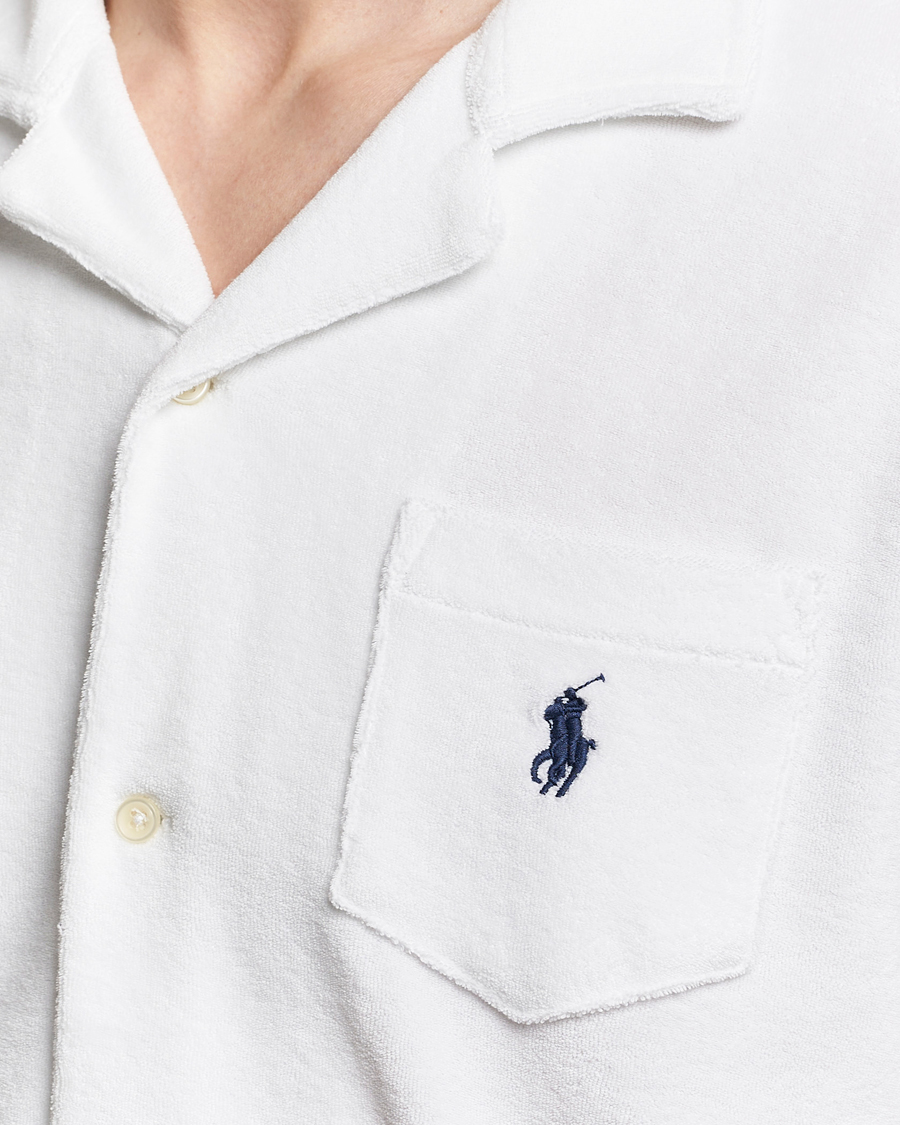 Homme | Chemises | Polo Ralph Lauren | Cotton Terry Short Sleeve White