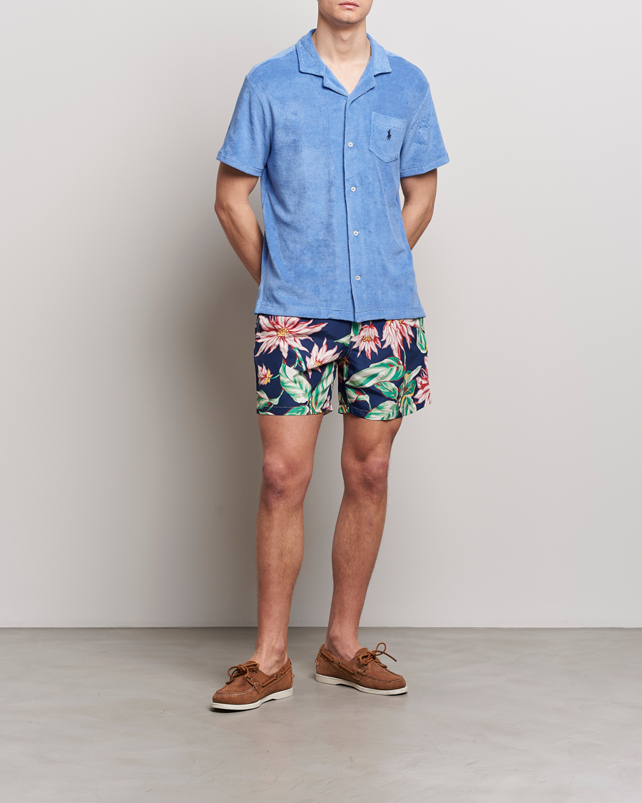 Homme | Chemises | Polo Ralph Lauren | Cotton Terry Short Sleeve Harbour Island Blue