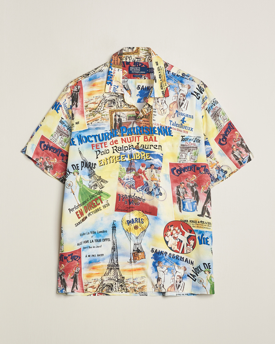 Homme | Chemises | Polo Ralph Lauren | Short Sleeve Printed Shirt City Of Light Poster