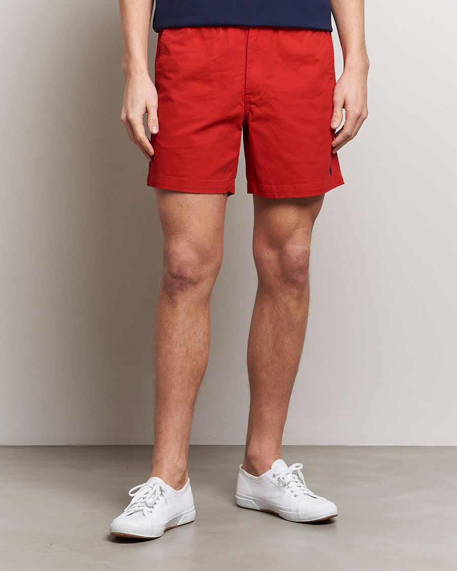 Homme | Shorts À Cordon De Serrage | Polo Ralph Lauren | Prepster Shorts Red