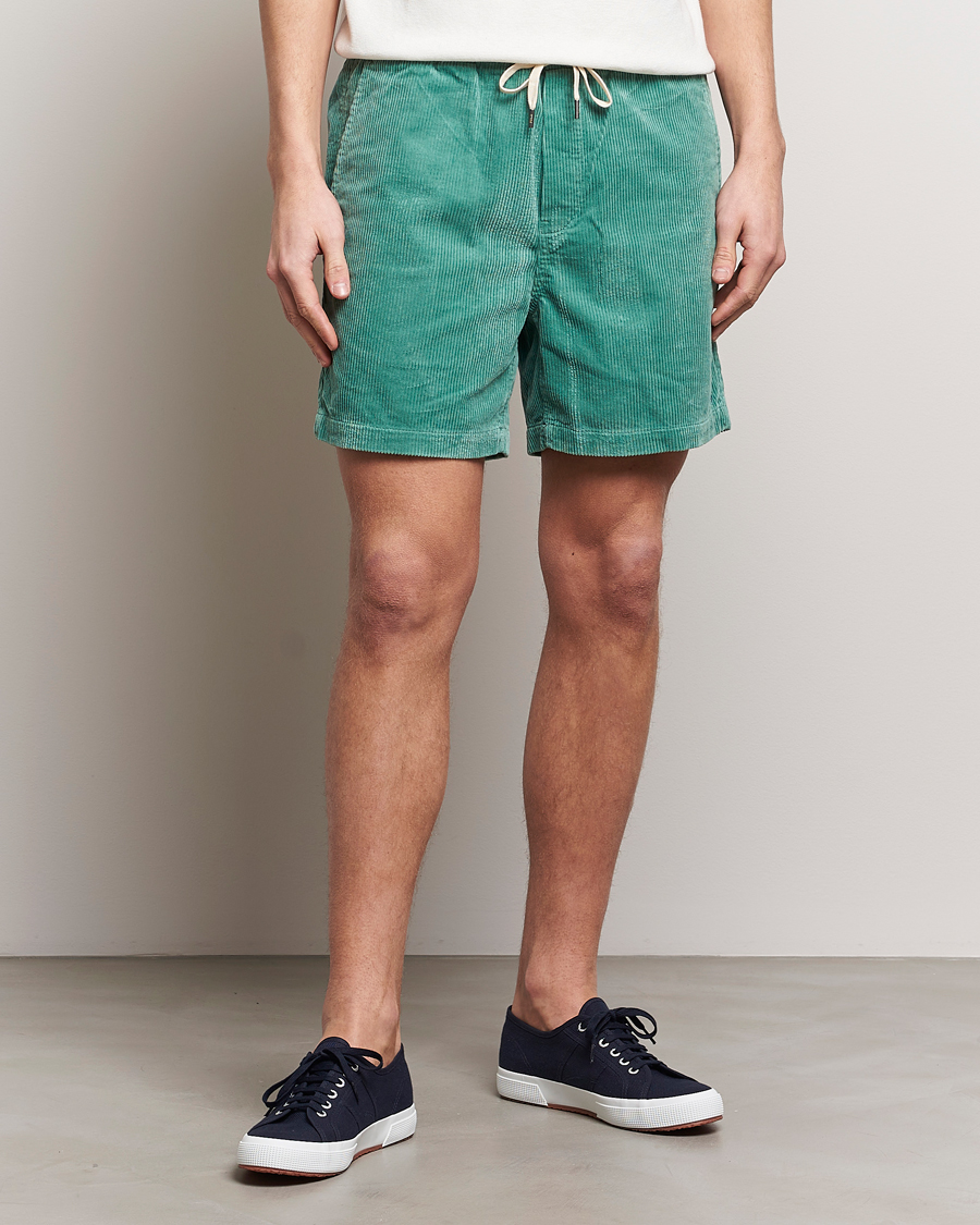 Homme |  | Polo Ralph Lauren | Prepster Corduroy Drawstring Shorts Seafoam Green