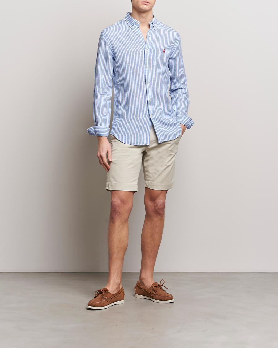 Homme | Shorts | Polo Ralph Lauren | Tailored Slim Fit Shorts Classic Stone