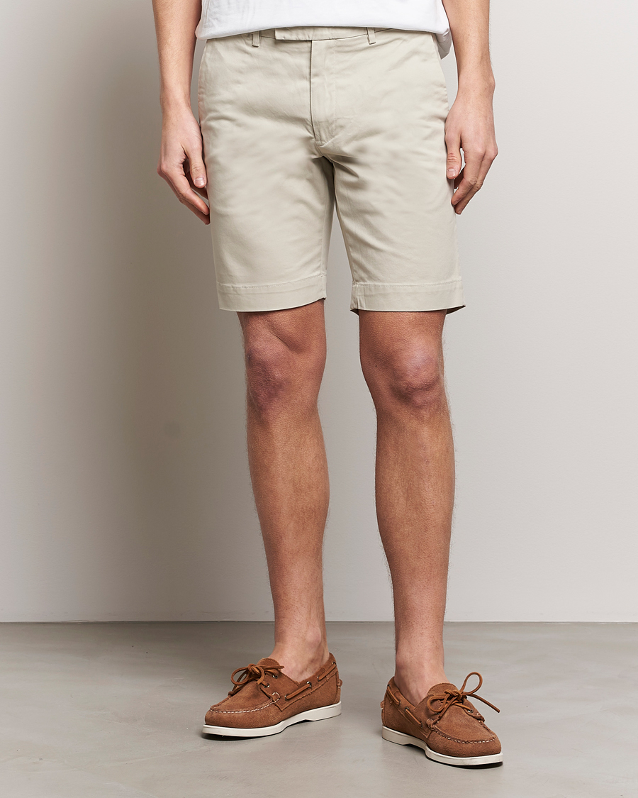 Homme | Shorts | Polo Ralph Lauren | Tailored Slim Fit Shorts Classic Stone