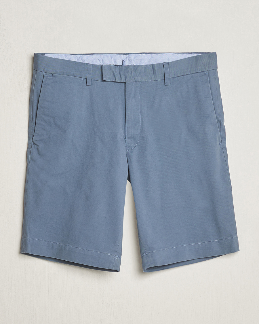 Homme | Shorts | Polo Ralph Lauren | Tailored Slim Fit Shorts Bay Blue