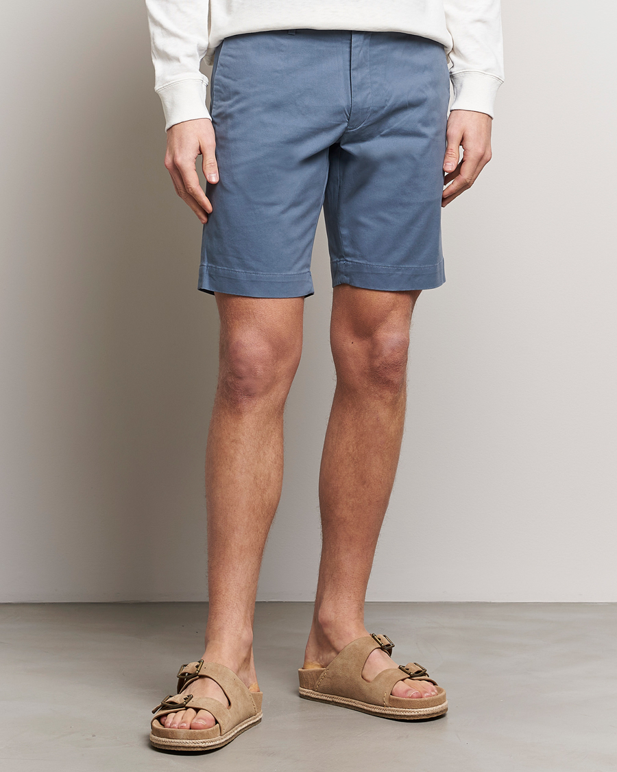 Homme | Shorts | Polo Ralph Lauren | Tailored Slim Fit Shorts Bay Blue