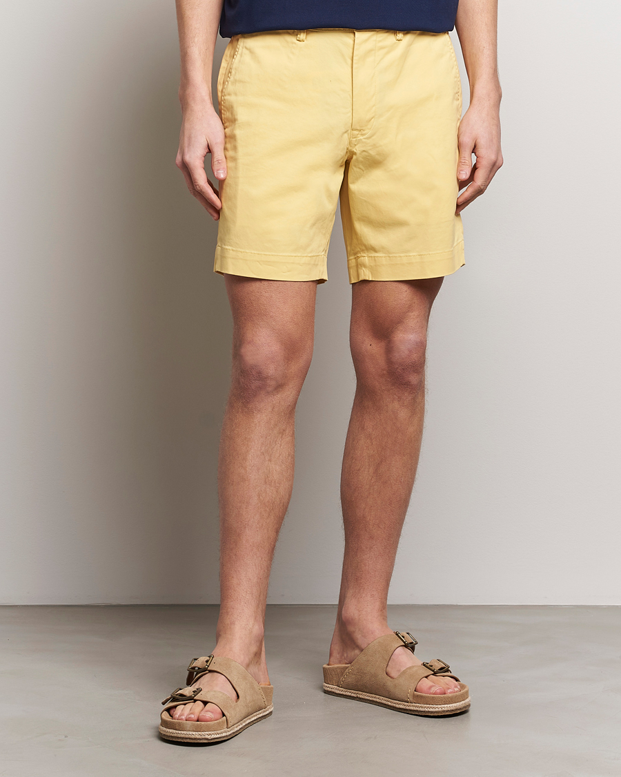 Homme | Shorts | Polo Ralph Lauren | Tailored Slim Fit Shorts Corn Yellow