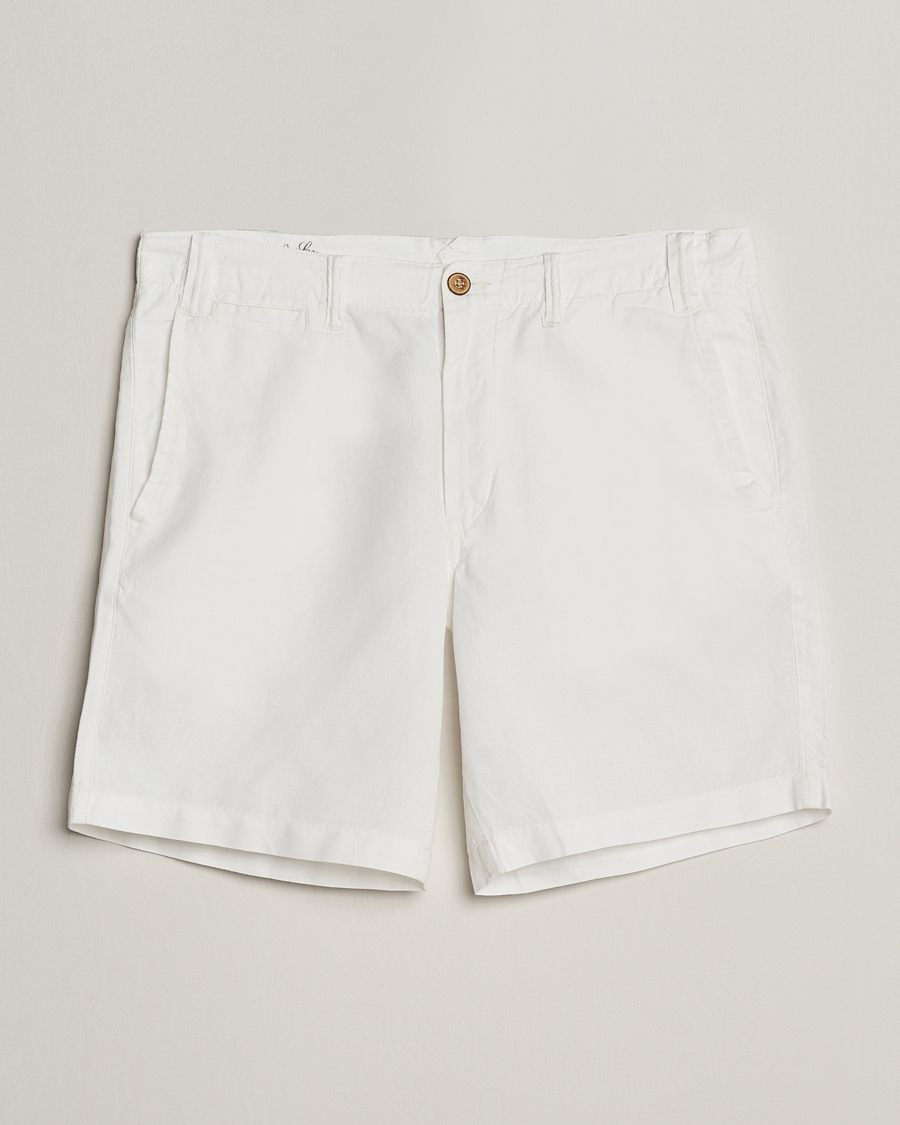 Homme | Shorts | Polo Ralph Lauren | Cotton/Linen Shorts White