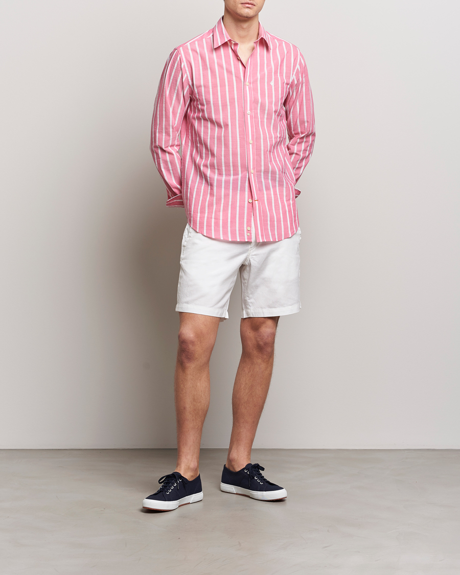 Homme | Shorts | Polo Ralph Lauren | Cotton/Linen Shorts White