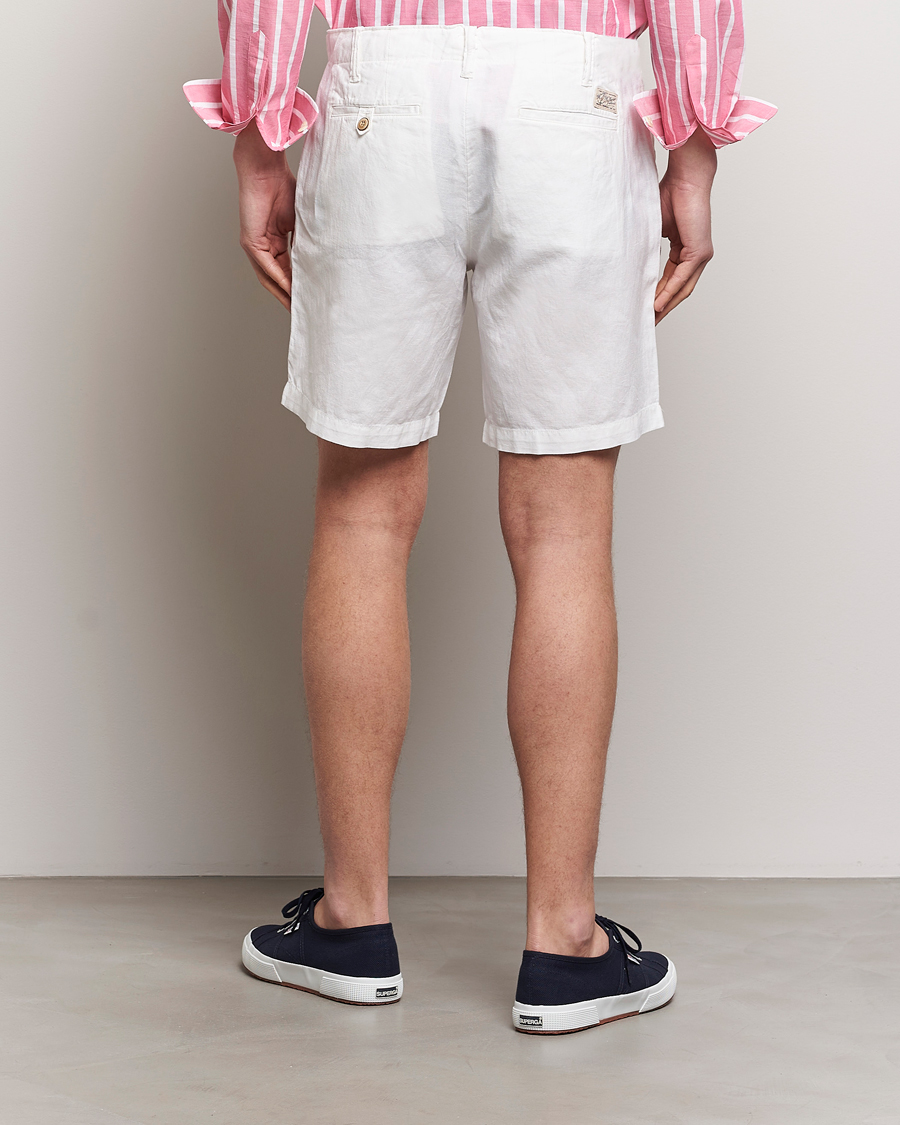 Homme | Shorts | Polo Ralph Lauren | Cotton/Linen Shorts White