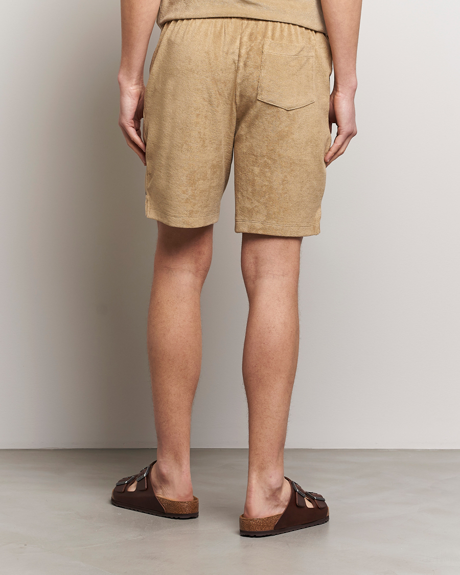 Homme | Shorts | Polo Ralph Lauren | Cotton Terry Drawstring Shorts Coastal Beige