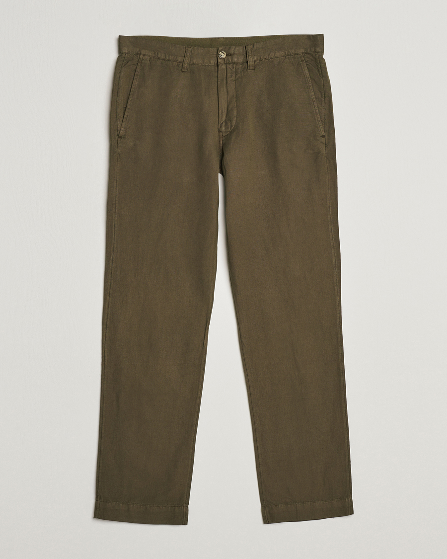 Homme | Pantalons | Polo Ralph Lauren | Cotton/Linen Bedford Chinos Canopy Olive