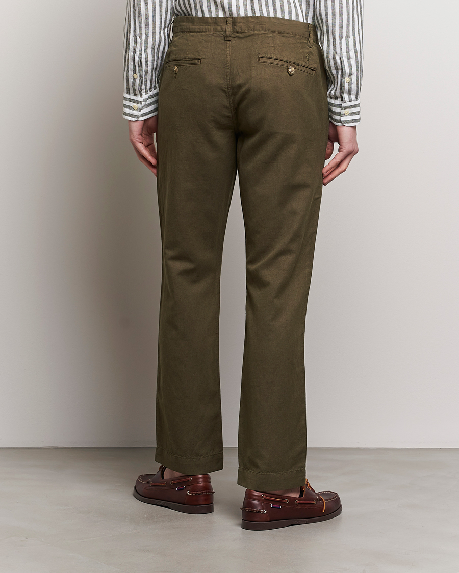Homme | Pantalons | Polo Ralph Lauren | Cotton/Linen Bedford Chinos Canopy Olive