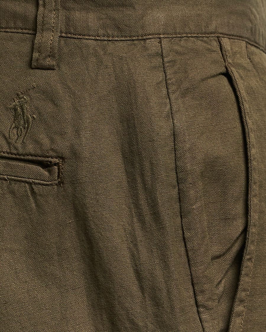 Homme | Pantalons | Polo Ralph Lauren | Cotton/Linen Bedford Chinos Canopy Olive