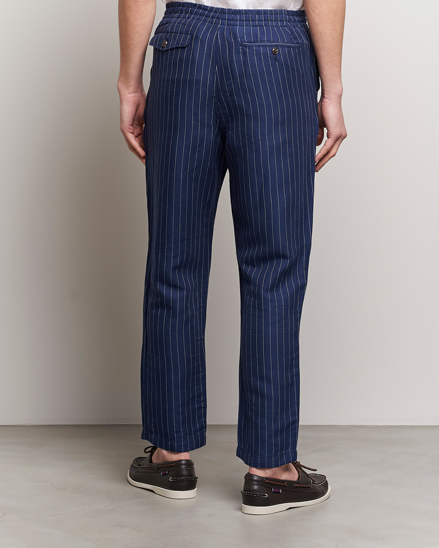 Homme | Pantalons | Polo Ralph Lauren | Prepster V2 Linen Trousers Navy