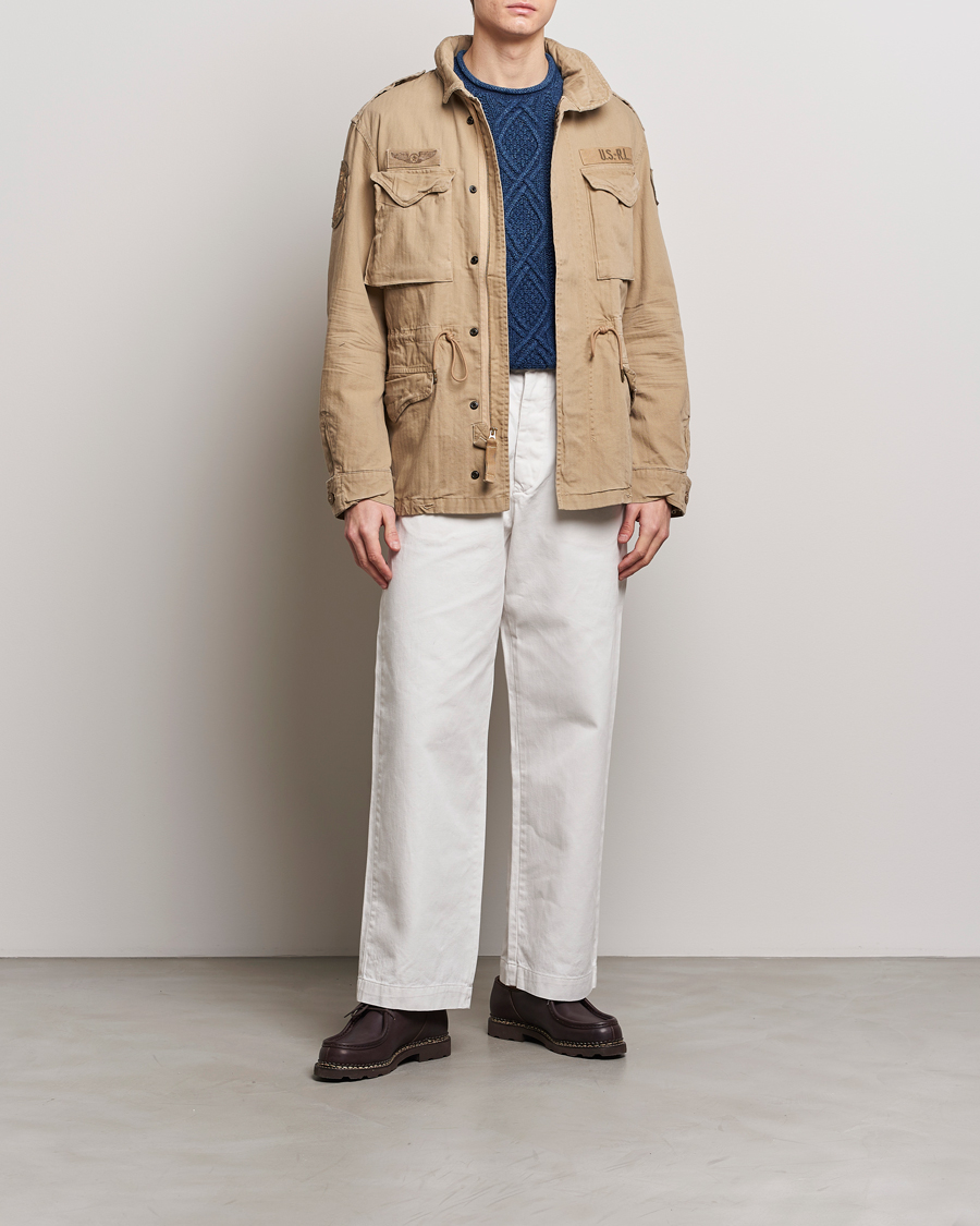 Homme | Pantalons | Polo Ralph Lauren | Rustic Twill Chinos Deckwash White