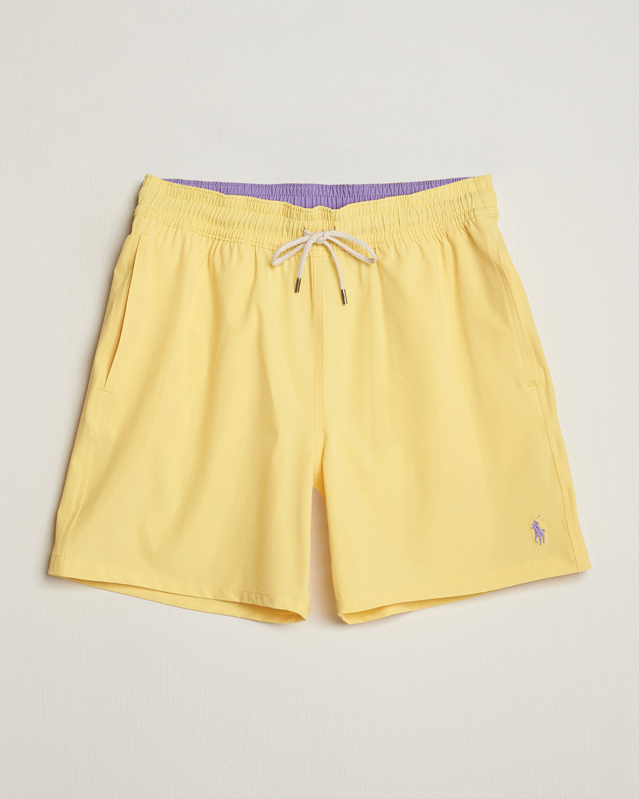 Homme | Maillots De Bain | Polo Ralph Lauren | Recycled Traveler Boxer Swimshorts Oasis Yellow