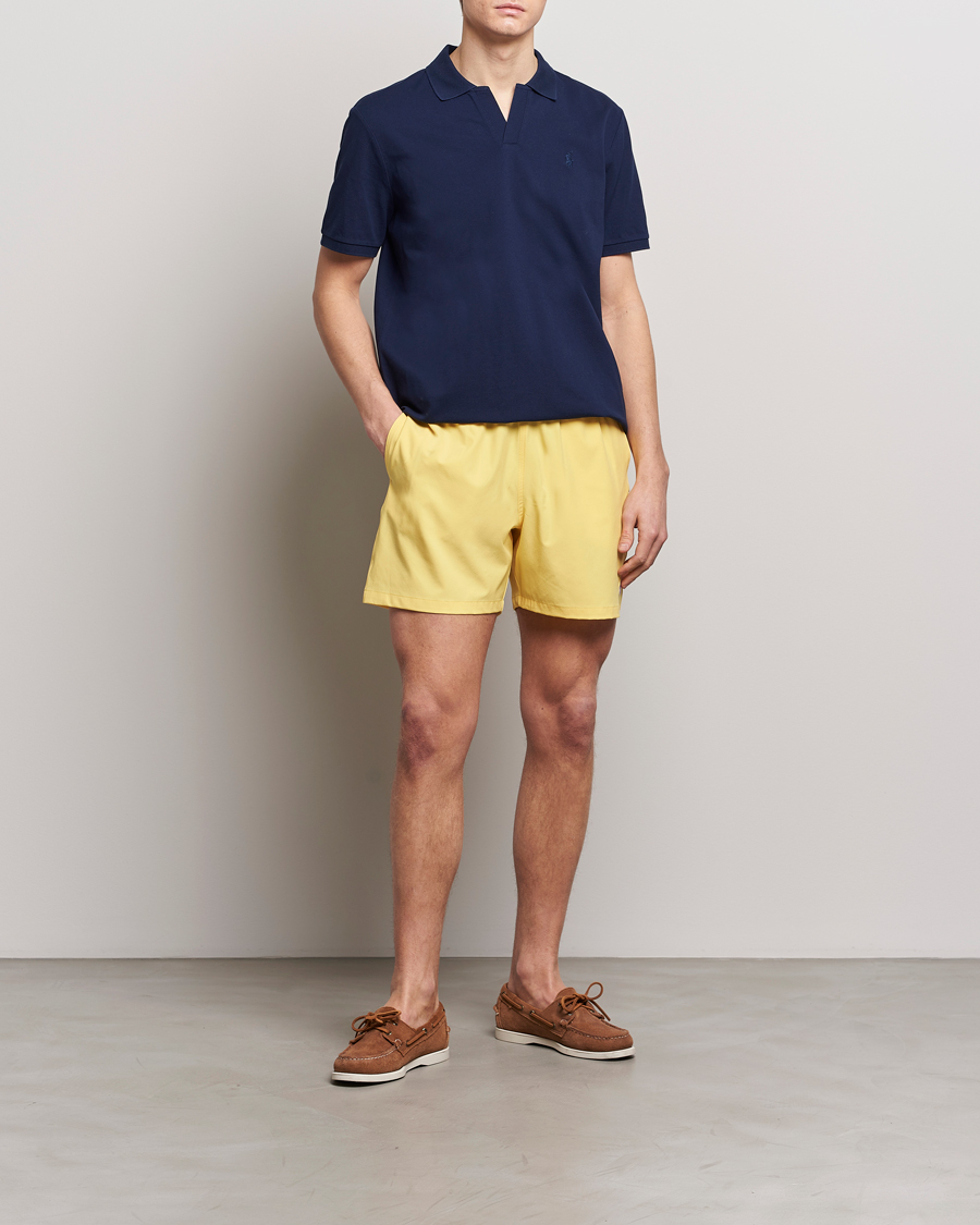 Homme | Maillots De Bain | Polo Ralph Lauren | Recycled Traveler Boxer Swimshorts Oasis Yellow