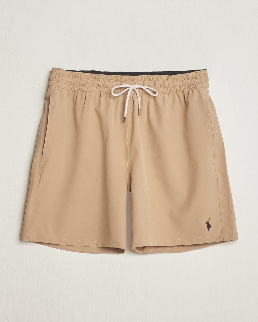 Homme | Maillots De Bain | Polo Ralph Lauren | Recycled Traveler Boxer Swimshorts Vintage Khaki