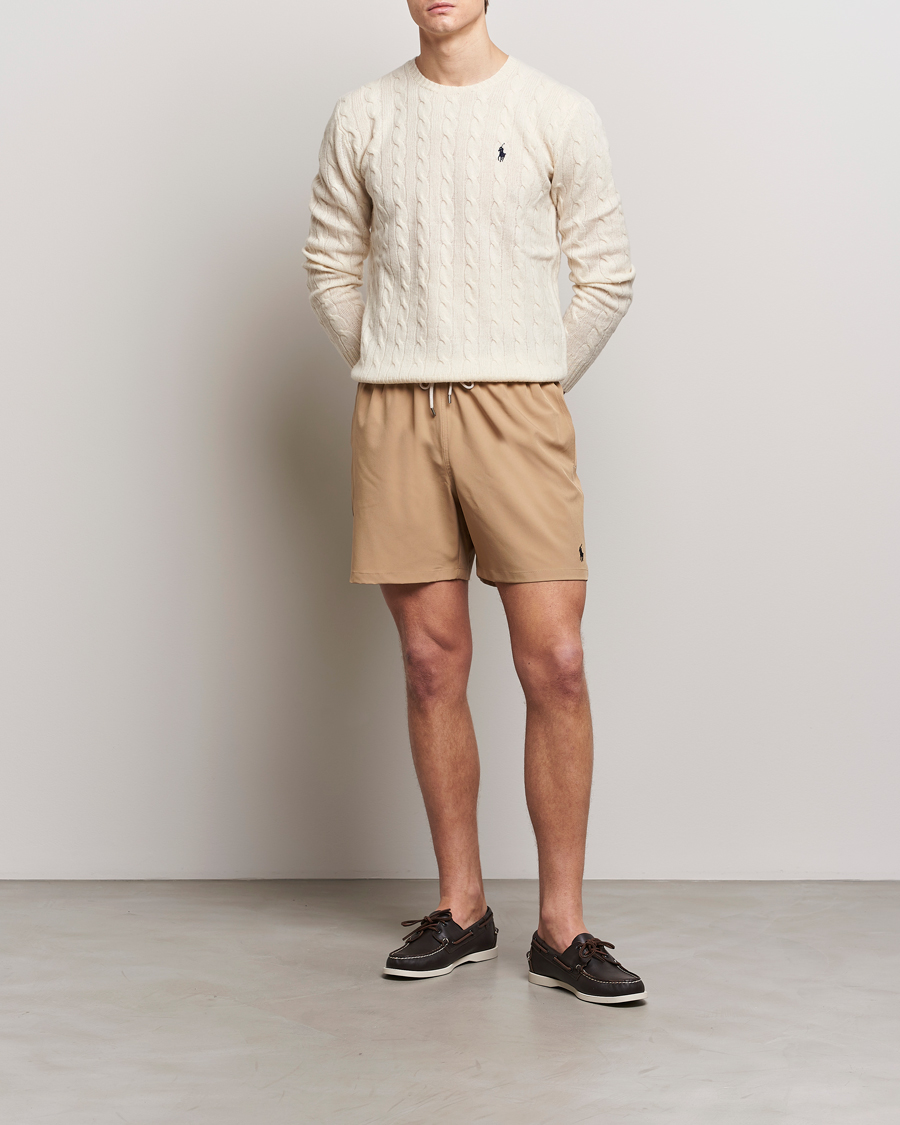 Homme | Maillots De Bain | Polo Ralph Lauren | Recycled Traveler Boxer Swimshorts Vintage Khaki