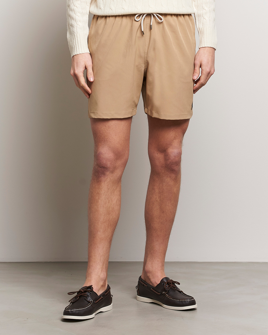Homme | Maillots De Bain | Polo Ralph Lauren | Recycled Traveler Boxer Swimshorts Vintage Khaki